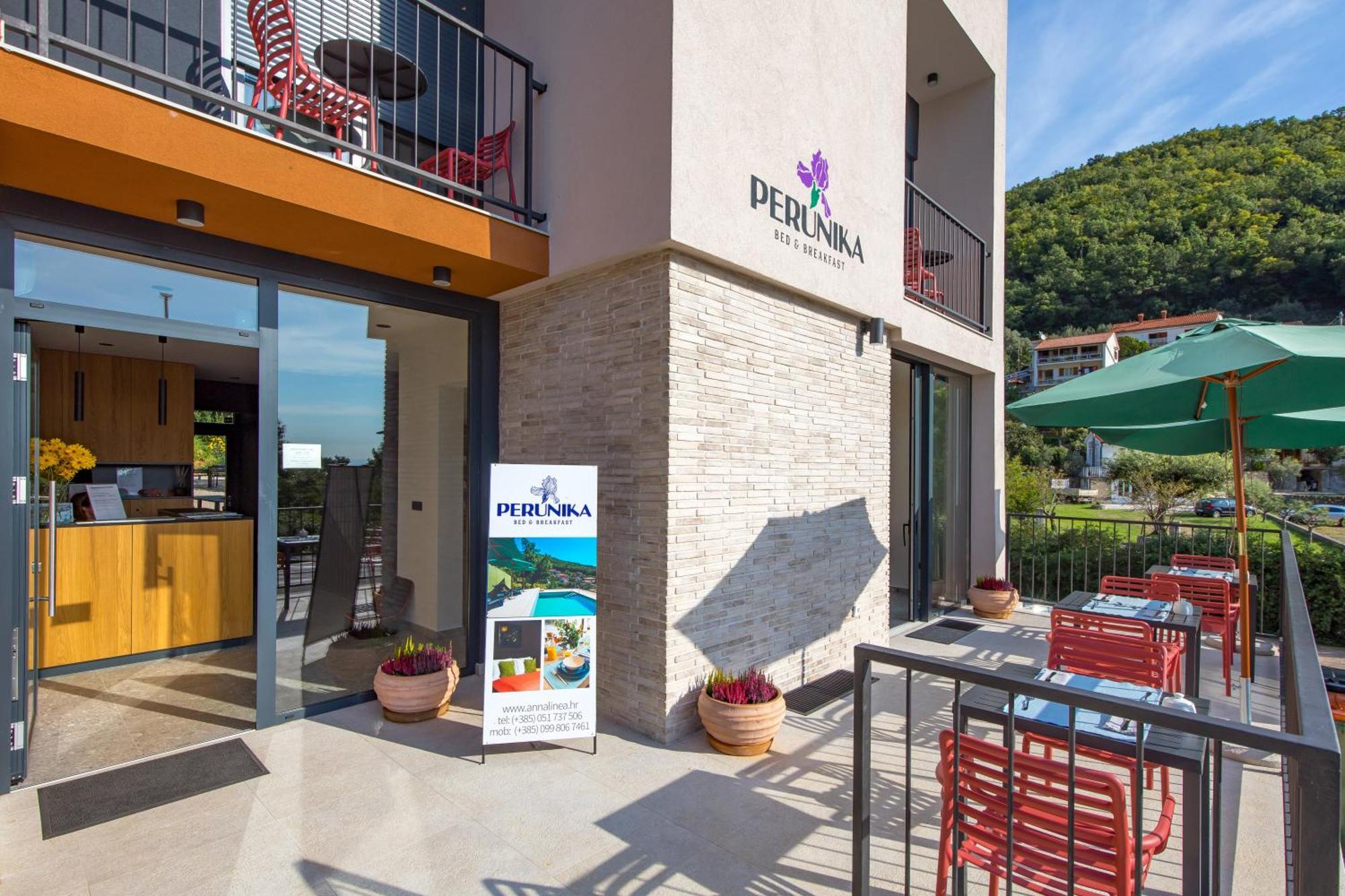 Perunika Bed & Breakfast Mošćenička Draga Exteriör bild