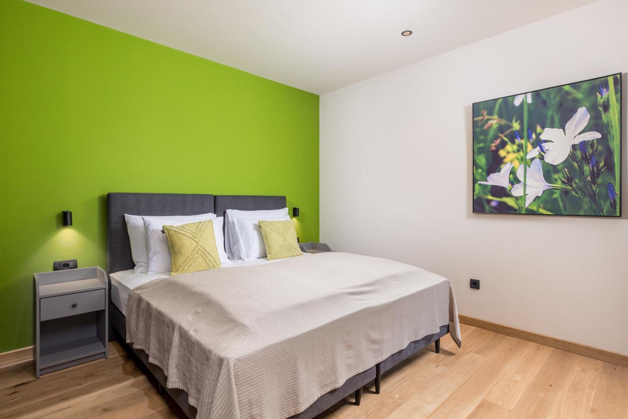 Perunika Bed & Breakfast Mošćenička Draga Rum bild